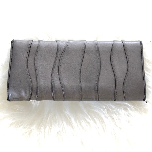 ⭐️SOLD⭐️Prada Double Hook Closure Wallet in Purple - Picture 8 of 8